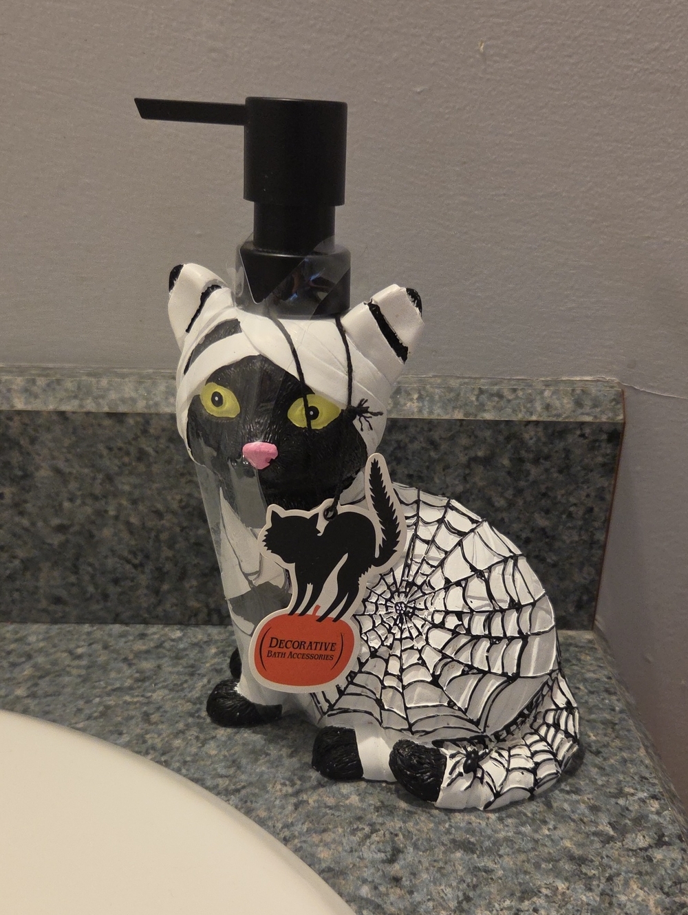 Halloween Cat Soap Dispenser - NWT